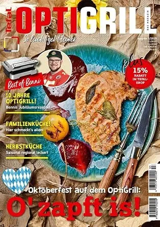 Tefal OptiGrill Magazin - O'zapft is!: Oktoberfest auf dem Optigrill 03/2025